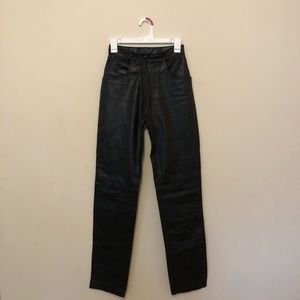 Genuine Leather Pants